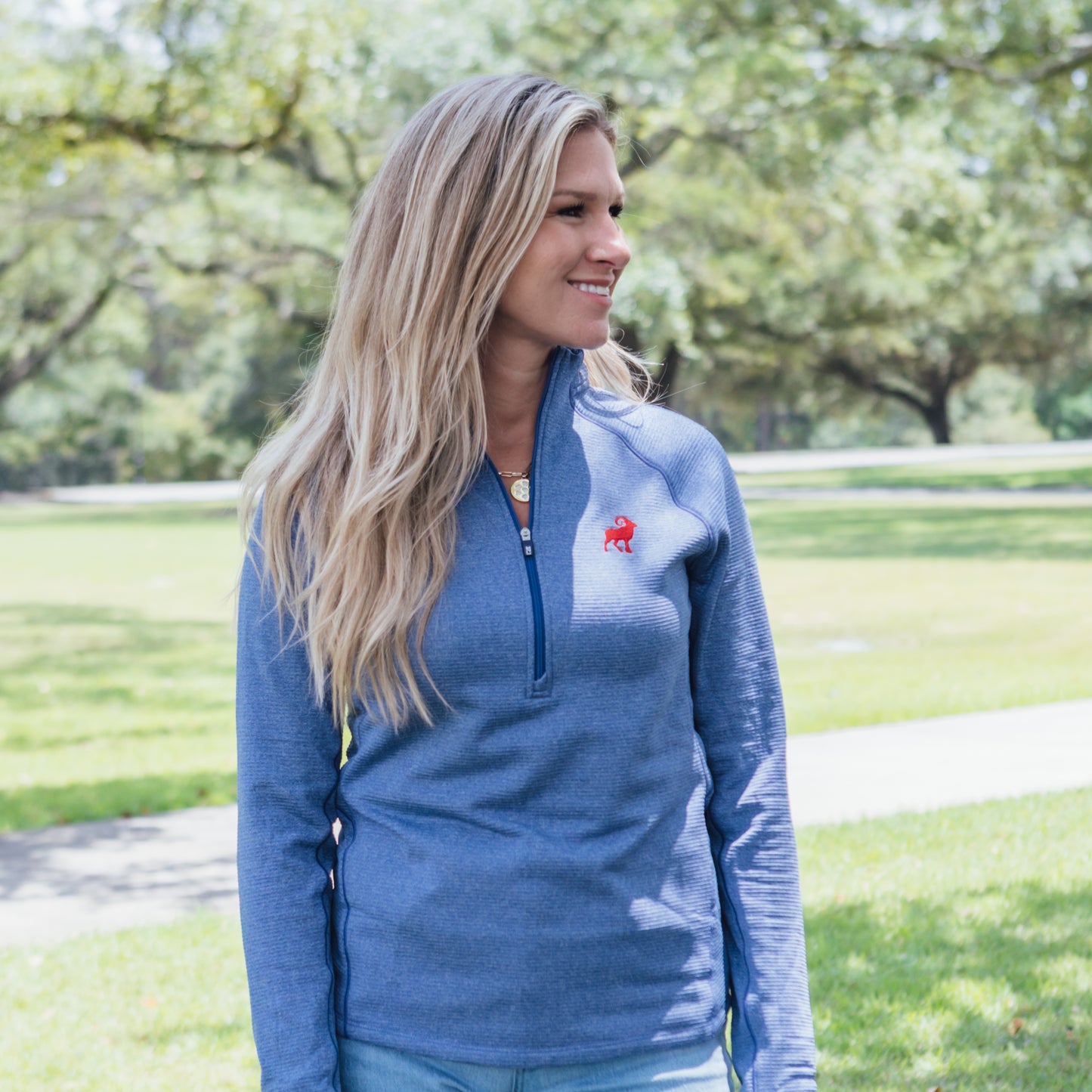 Cutter & Buck Ladies Half Zip Pullover