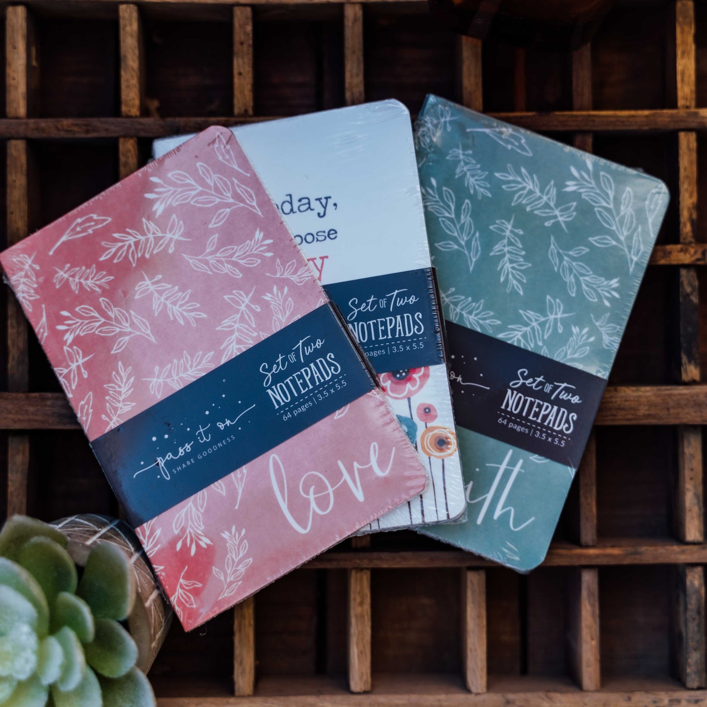 Floral Notepad Set