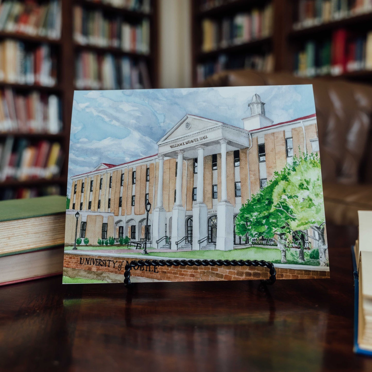 Weaver Hall Print