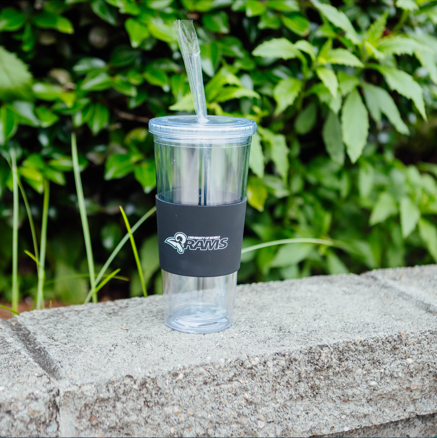 Acrylic Tumbler with Black Sleeve