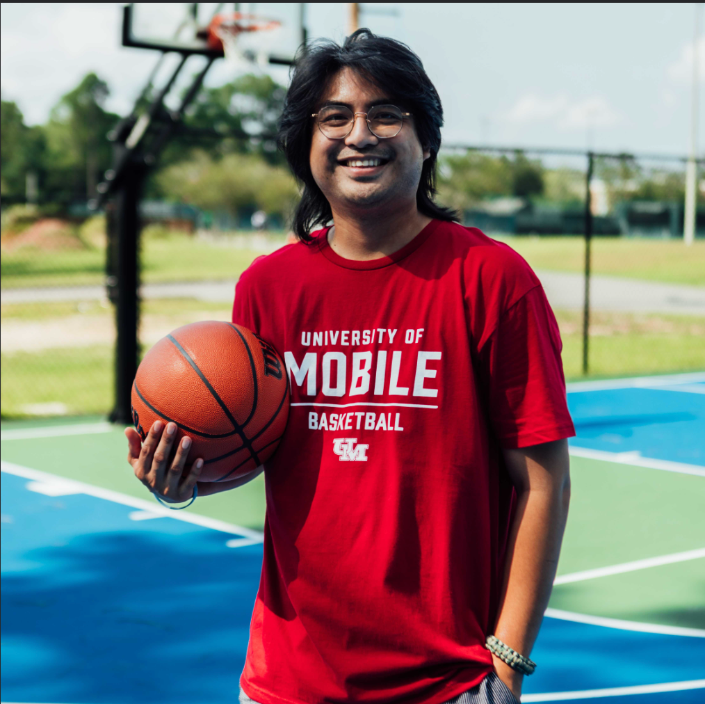 Red Basketball Tee