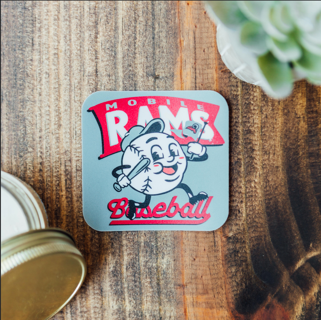 Retro Baseball Decal