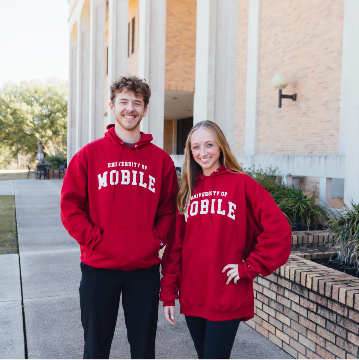 Ram Red Champion Hoodie