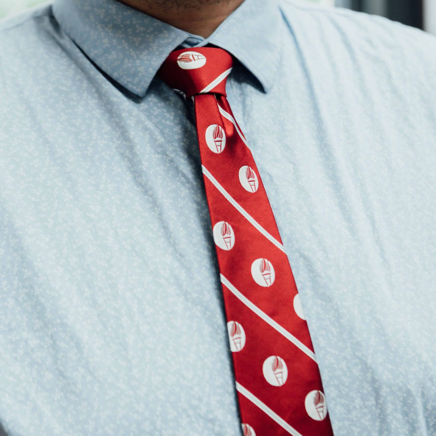 University of Mobile Silk Tie