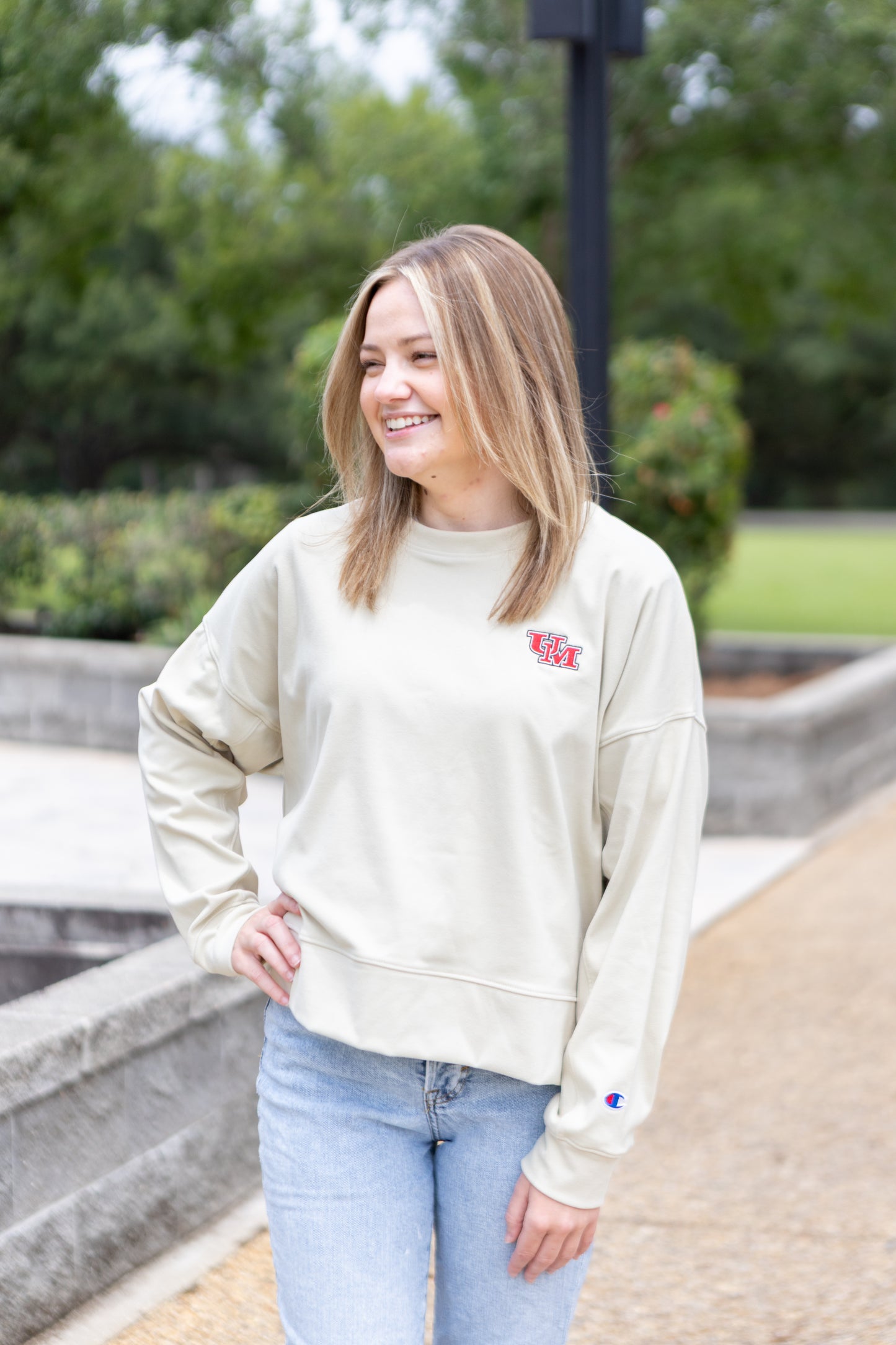 Women's Sueded Crew