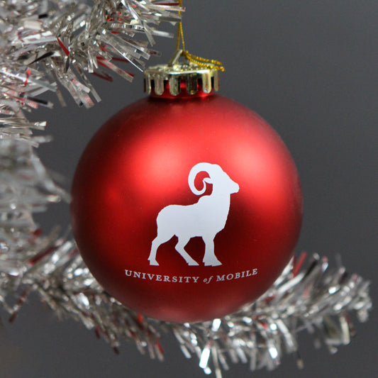 UM Rams Christmas Ornament
