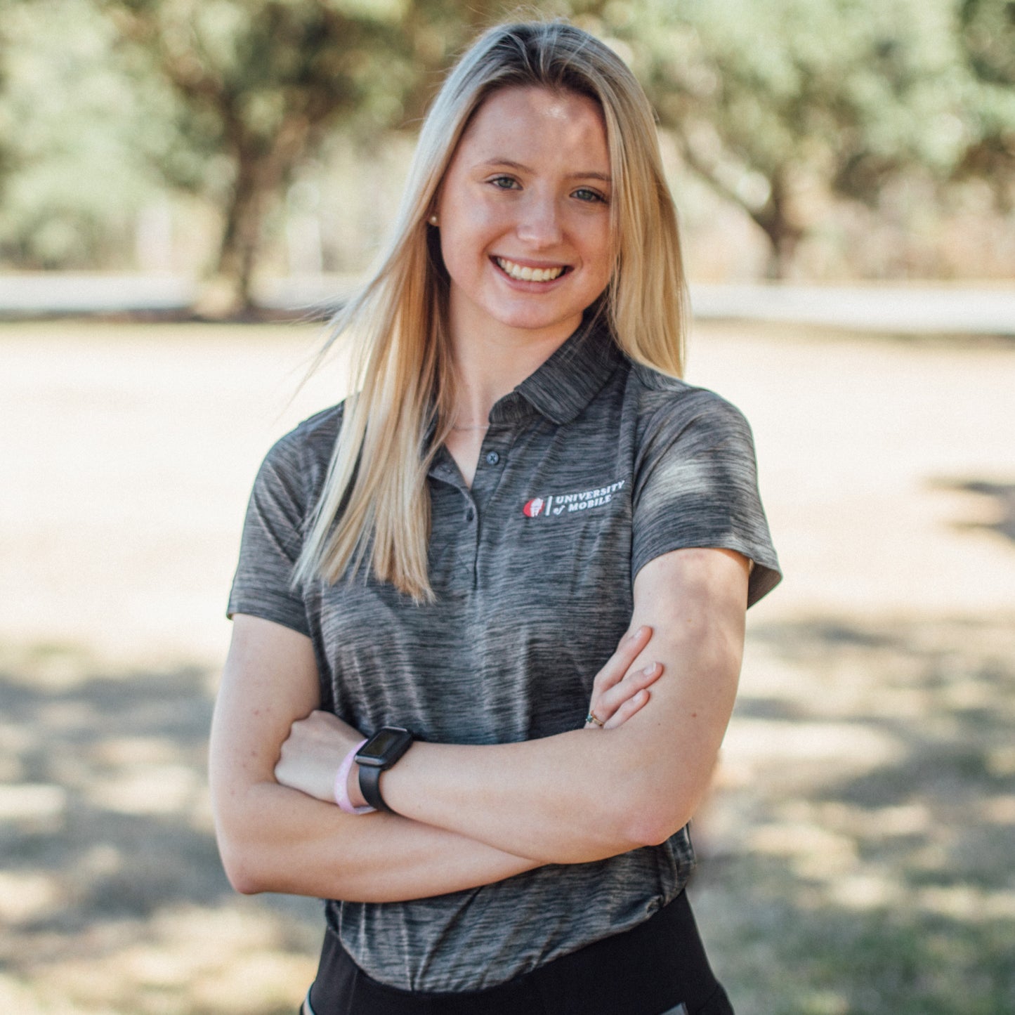 Women's Space Dye Performance Polo