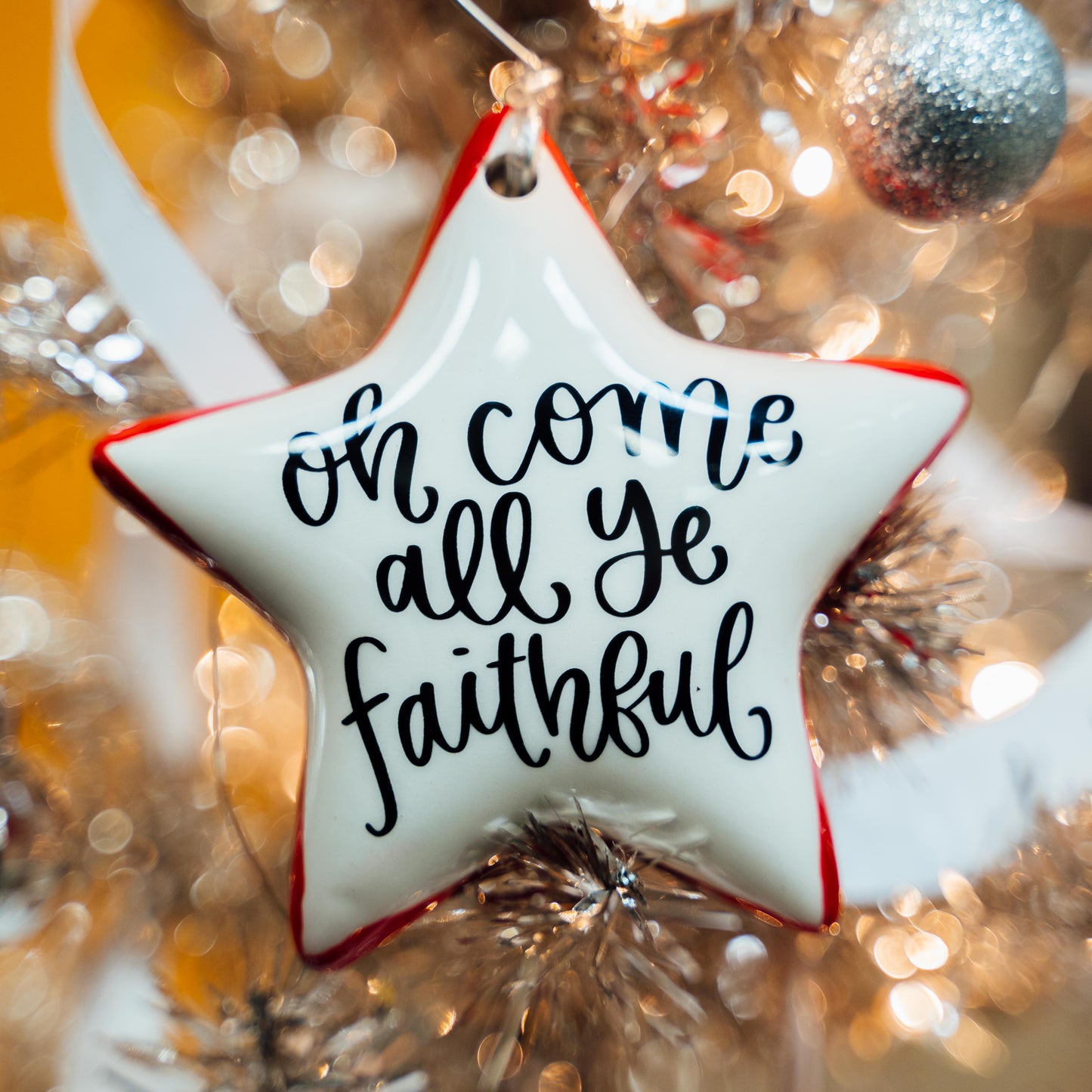 Come All Ye Faithful Ornament