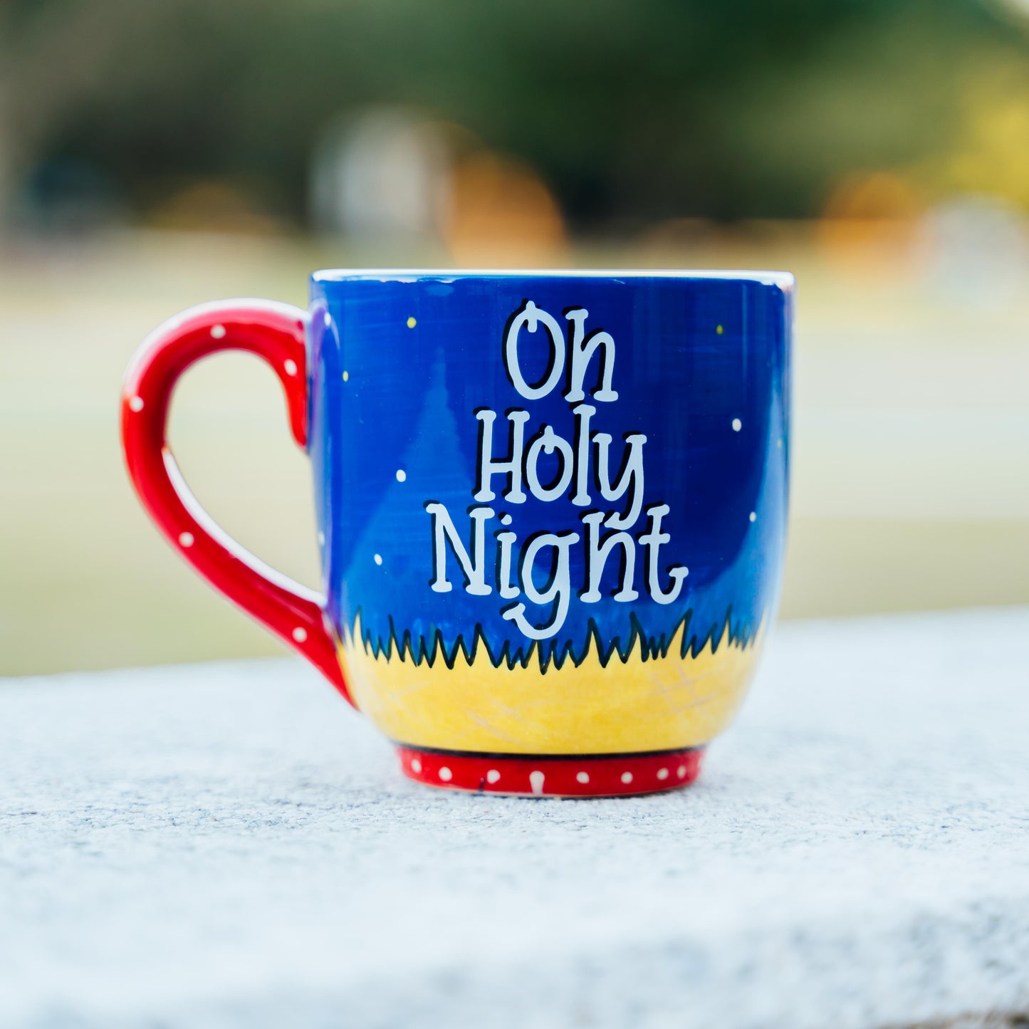 Nativity Oh Holy Night Mug