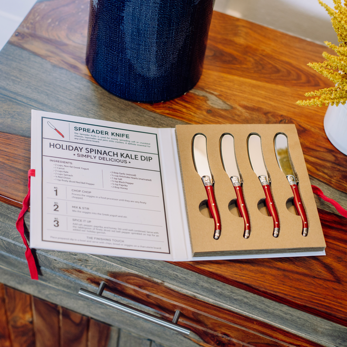 Holiday Red Charcuterie Spreaders