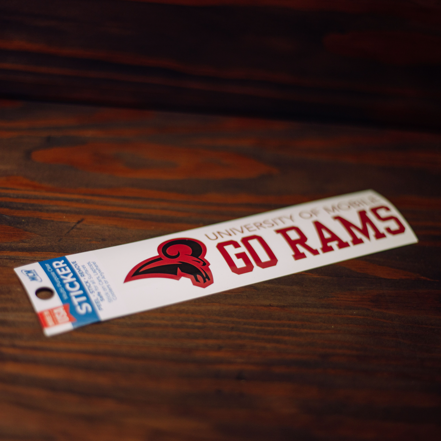 UM Rams 8" Decal