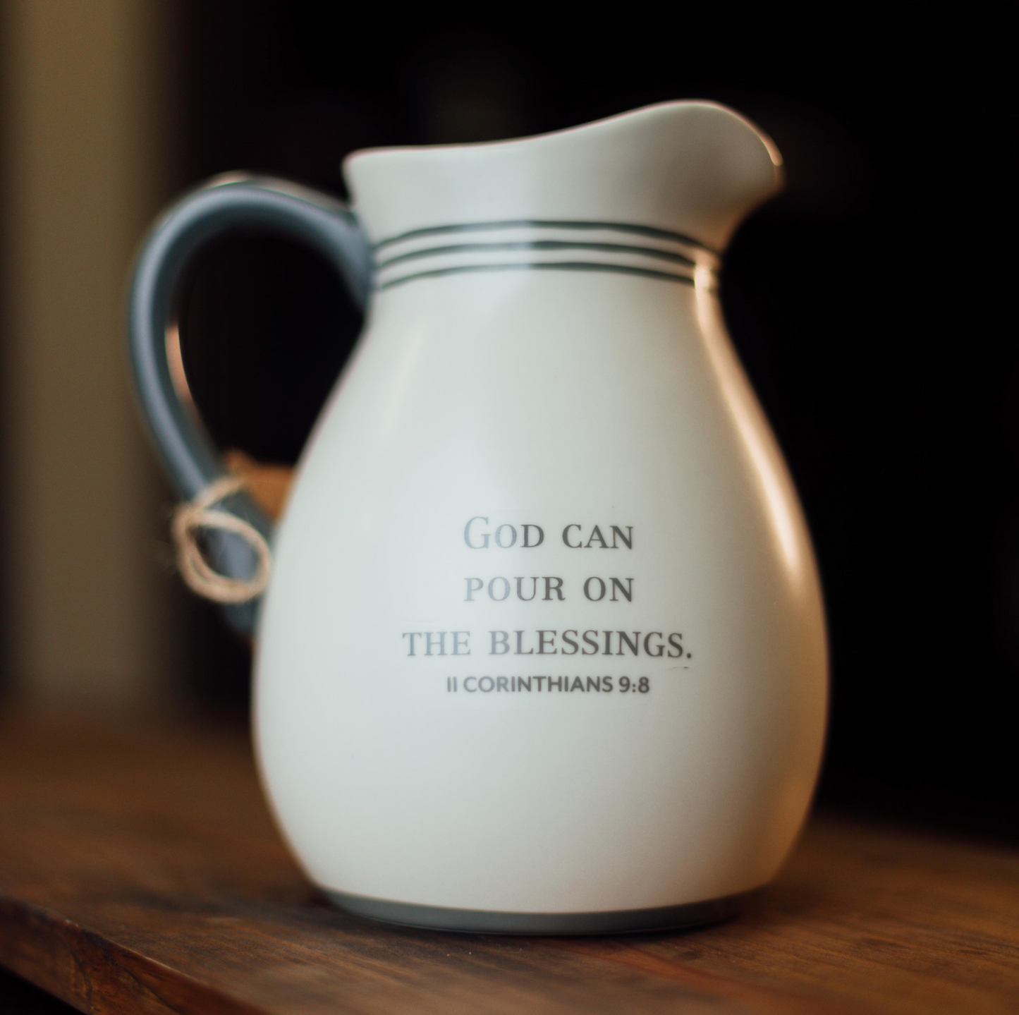 Pour on the Blessings Pitcher