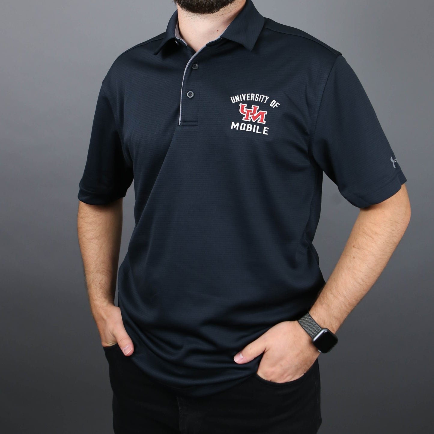 Under Armour Black Tech Polo
