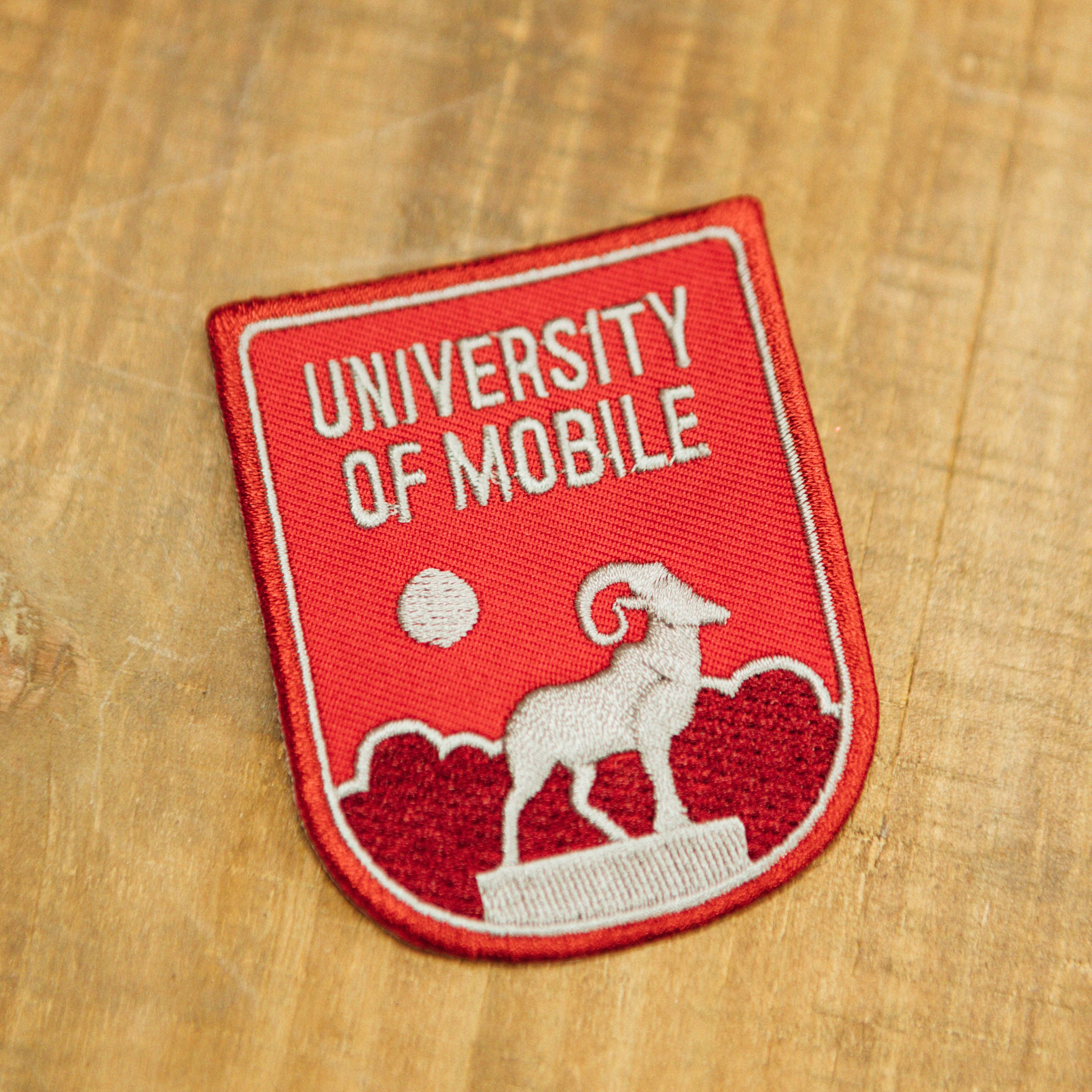 Ram Embroidered Patch University of Mobile Store