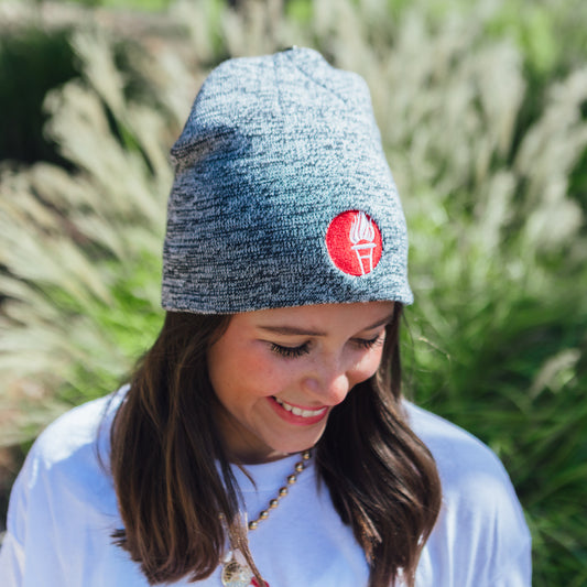 Black Heather Beanie