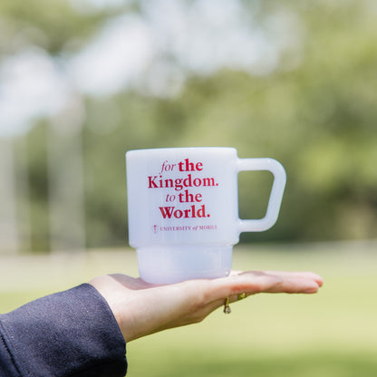 UM Milk Glass Mug