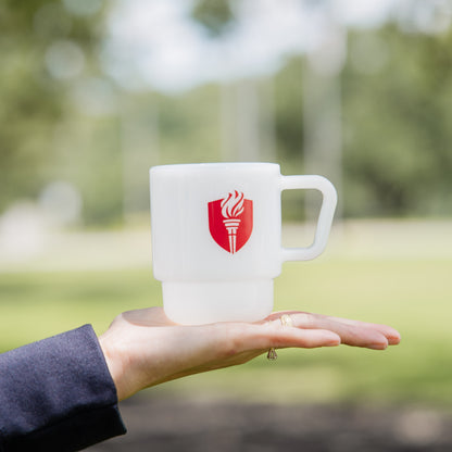 UM Milk Glass Mug