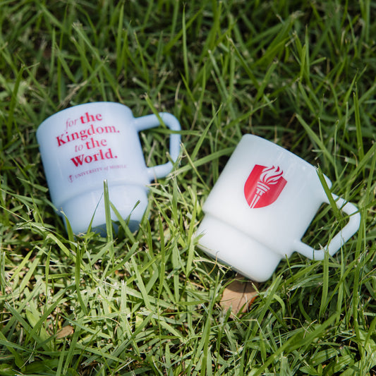 UM Milk Glass Mug