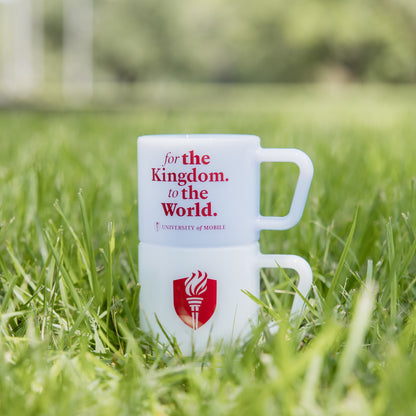 UM Milk Glass Mug