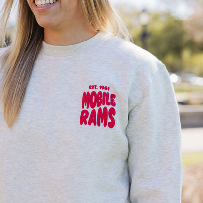 UM Bubble Art Crewneck