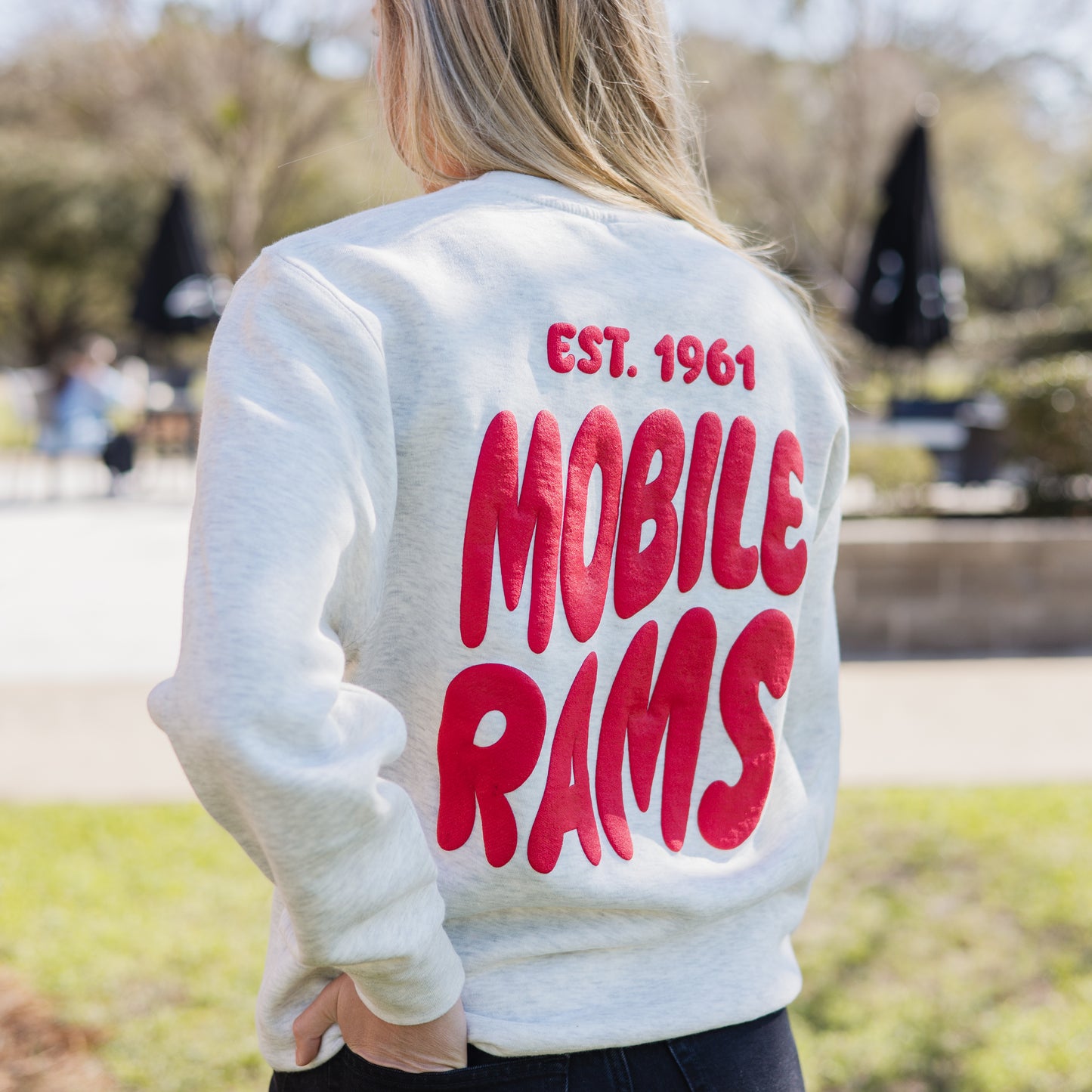 UM Bubble Art Crewneck