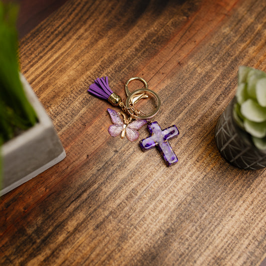 Cross Keychain
