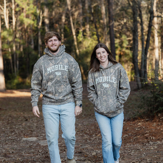 Back Bay Camo Hooded Fleece