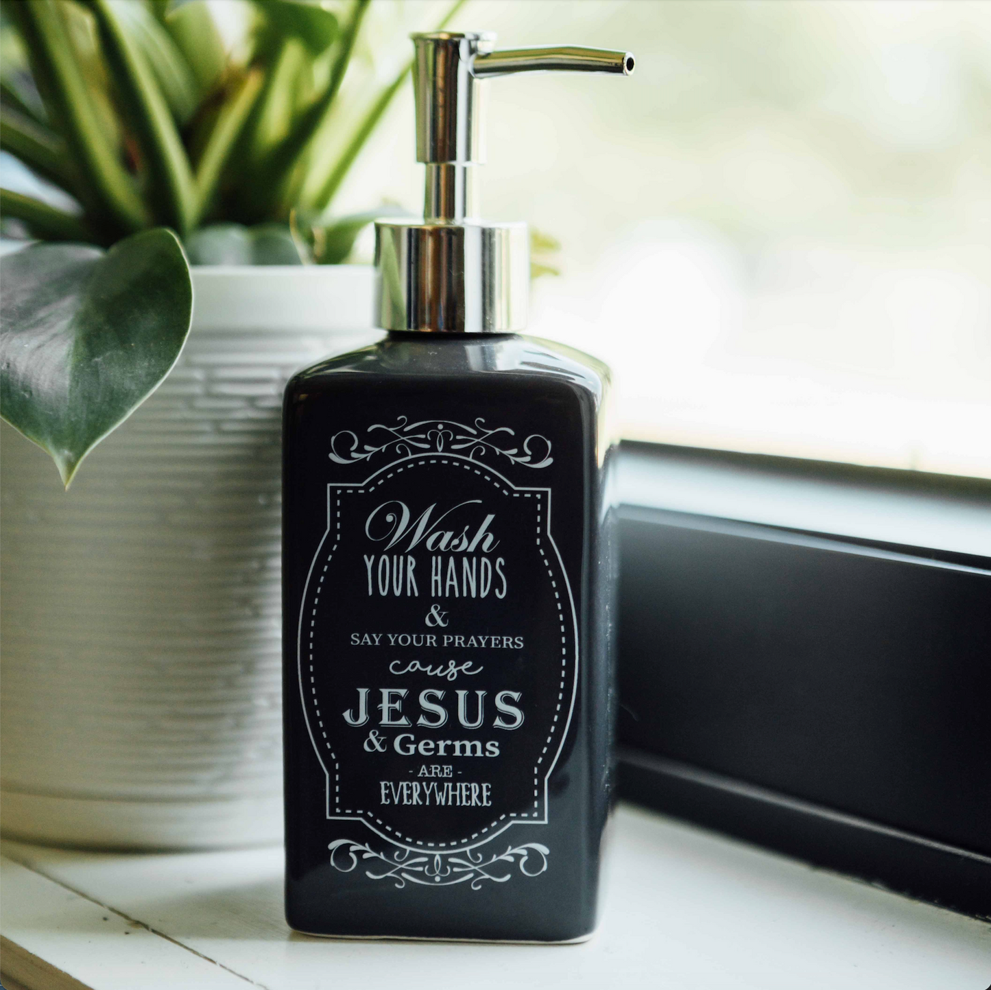 Jesus Soap Dispenser
