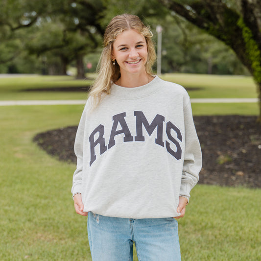 Rams Hampton Mock Neck