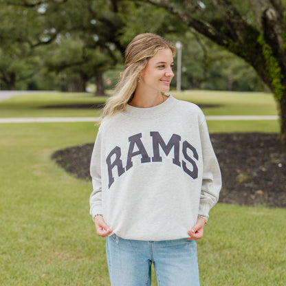 Rams Hampton Mock Neck