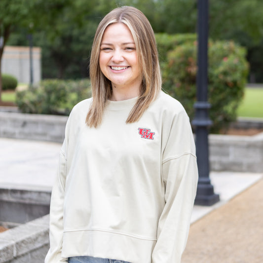 Women's Sueded Crew