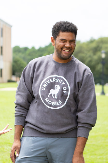 Ram Charcoal Crewneck