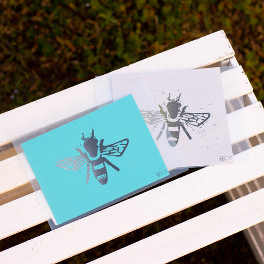 Bee Block Prints