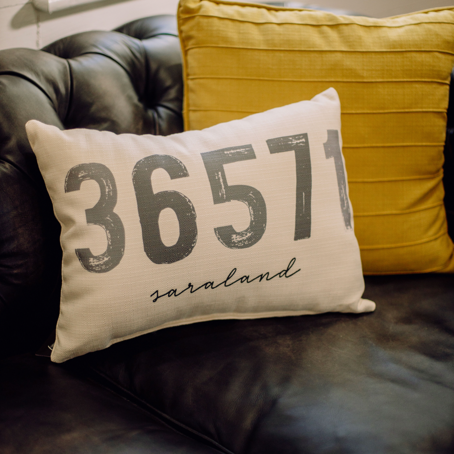 Saraland Zip Code Pillows