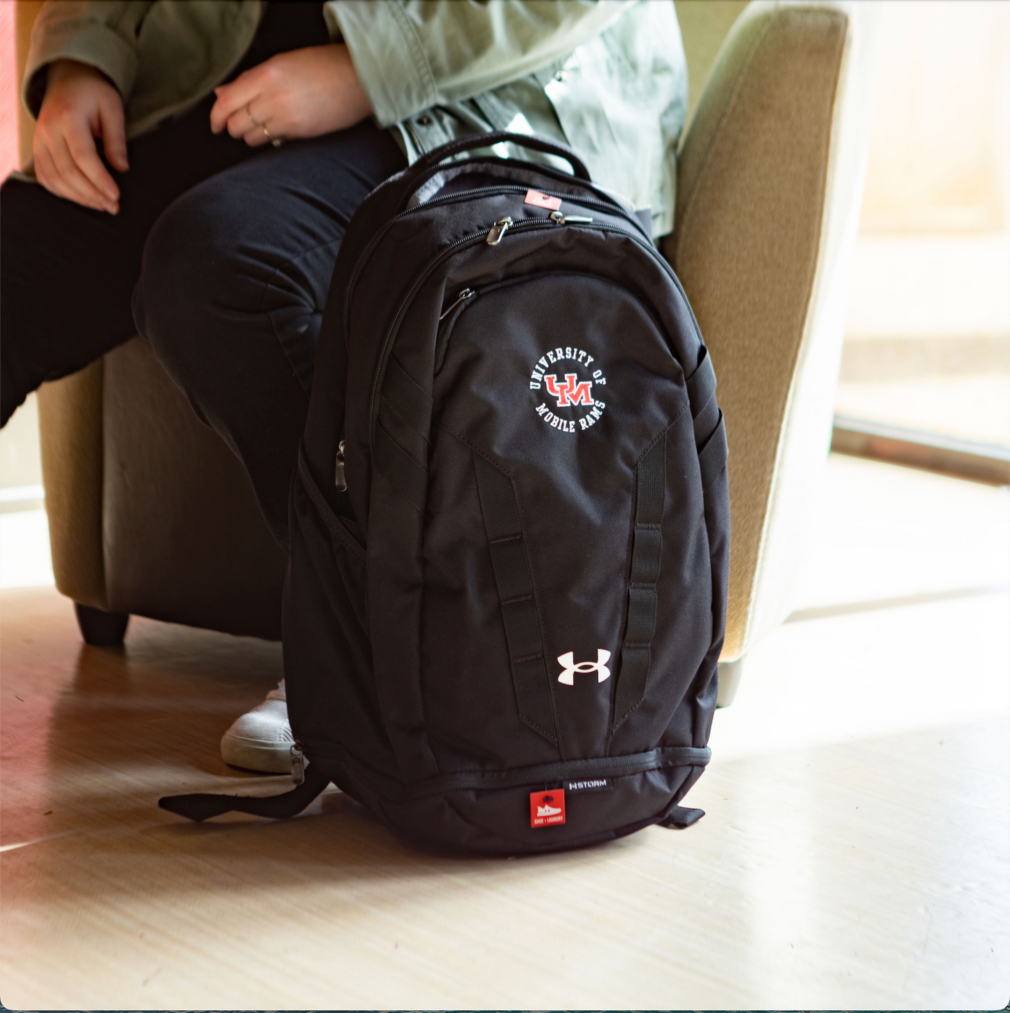 Under Armour Hustle 5.0 Backpack – University of Mobile Store