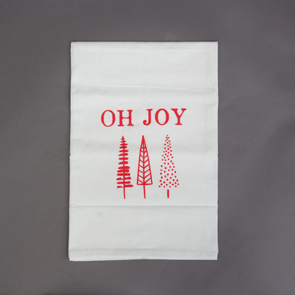 OH JOY Christmas Hand Towels